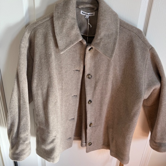 Reformation rocky oversized shirt jacket - Picture 4 of 6